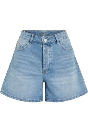 VILA Vihimla High Waist Denim Short