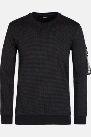 Wam Denim Marville Crew Neck Black Sweater-2XL