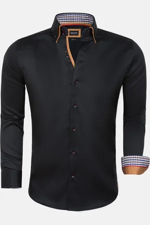 Wam Denim Overhemd 75428 Roma Black-3XL