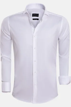 Wam Denim Prato White Business Overhemd-XL