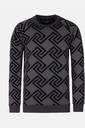 Wam Denim Richey Crew Neck Black Sweater-M
