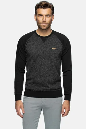 Wam Denim Pelada Crew Neck Black Sweater-2XL