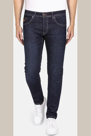 Wam Denim Oxford Slim Fit Dark Navy Jeans-29-30