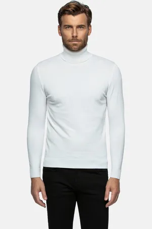 Wam Denim Reinel High Neck Off-White Pullover -2XL