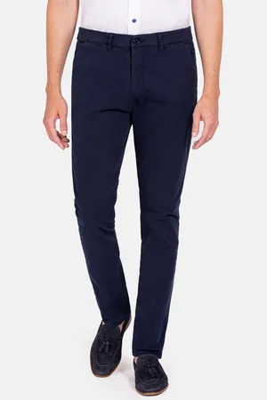 Wam Denim Laminia Slim Fit Navy Chino -33-32