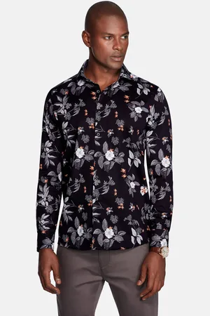 Wam Denim Overhemd Lange Mouw 75717 Cordoba Black-M-L