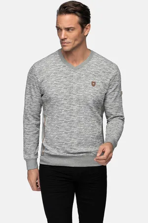 Wam Denim Hetfield V-Neck Grey Sweater-2XL