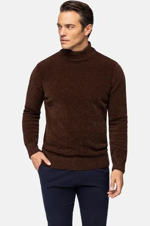 Wam Denim Nordberg Turtleneck Brown Truien -2XL