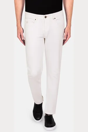 Wam Denim Digorgio Slim Fit Off White Jeans-33-32