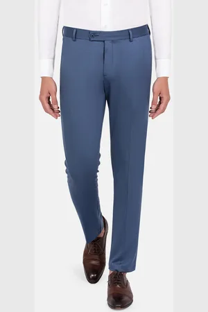 Wam Denim Archer Slim Fit Plain Indigo Navy Pantalon-46