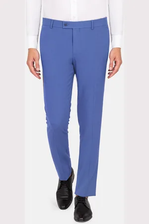 Wam Denim Slim Fit Textured Indigo Pantalon-50