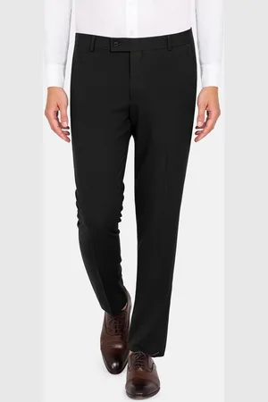 Wam Denim Slim Fit Textured Black Pantalon-50