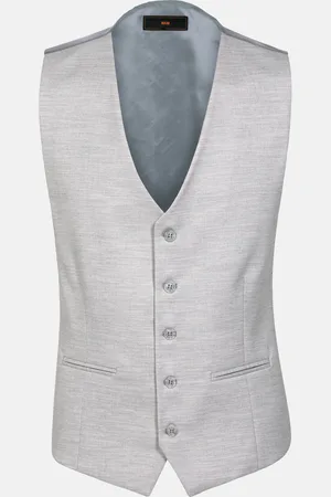Wam Denim Newsted Comfort Light Grey Gilet-48