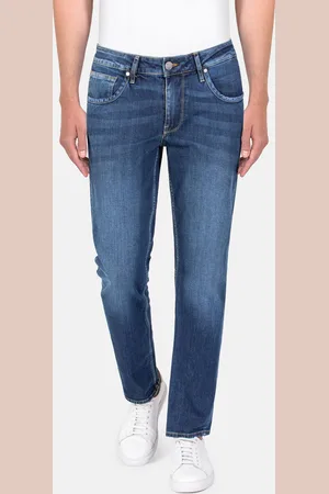 Wam Denim Aluin Slim Fit Stone Wash Blue Jeans-31-32