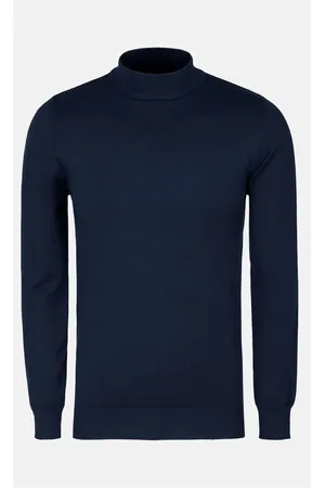 Wam Denim Siena Round-Necked Navy Pullover -2XL