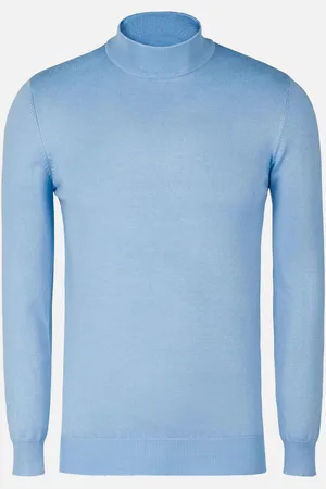 Wam Denim Siena Round-Necked Light Blue Pullover -2XL