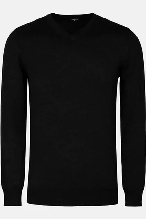 Wam Denim Athens V-Neck Black Pullover-2XL