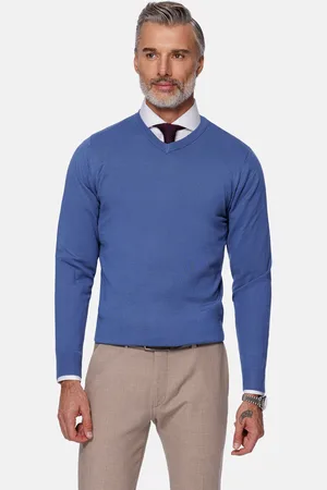 Wam Denim Athens V-Neck Royal Blue Pullover-2XL
