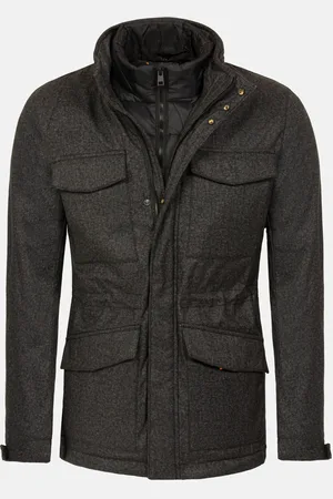 Wam Denim Dean Modern Fit Winter Anthracite Jassen -L