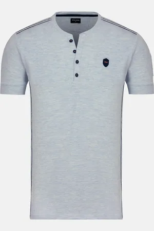 Wam Denim Oberursel Slim Fit Blue T-shirt-2XL