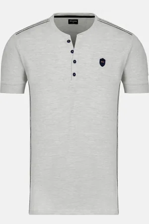 Wam Denim Oberursel Slim Fit Grey T-shirt-2XL