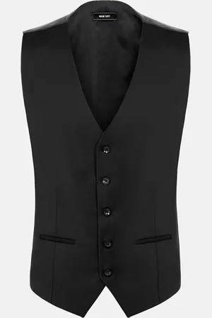 Wam Denim Vittorio Black Gilet-50