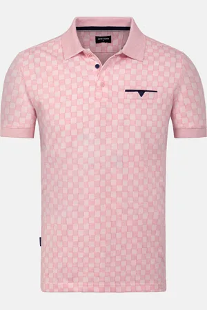 Wam Denim Aldo Pink Polo -2XL
