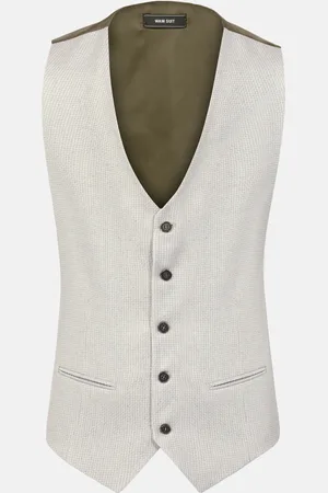 Wam Denim Nicola Grey Suit Gilet-46