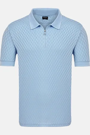 Wam Denim Gonzsles Blue Polo Shirt-2XL