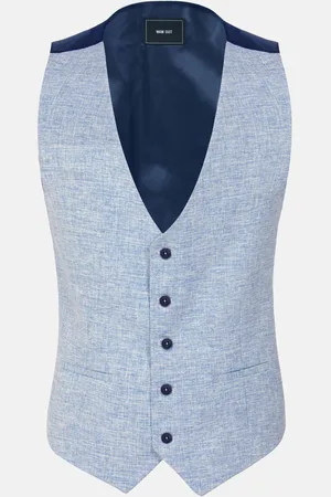 Wam Denim Cullen Blue Gilet -46