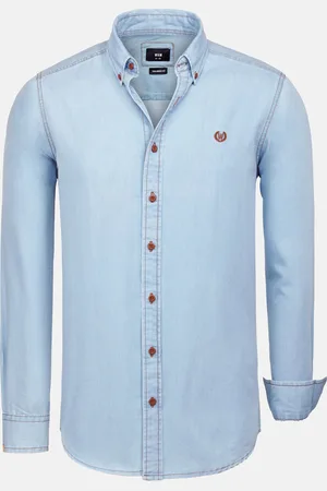 Wam Denim Bali Light Blue Overhemd-2XL