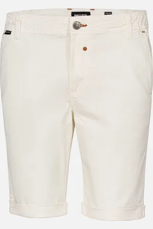 Wam Denim Easton Off White Korte Broek-32