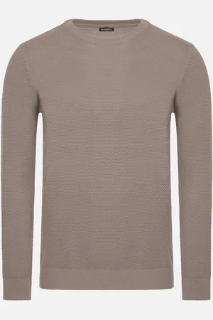 Wam Denim Larry Beige Cotton Pullover-2XL