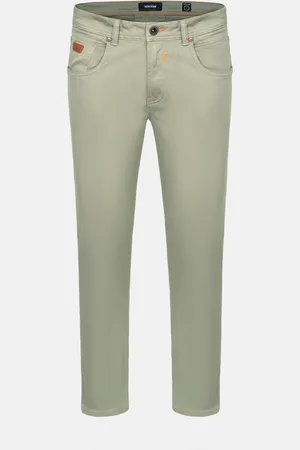 Wam Denim Gandalf Stretchy Light Green Jeans-29-32