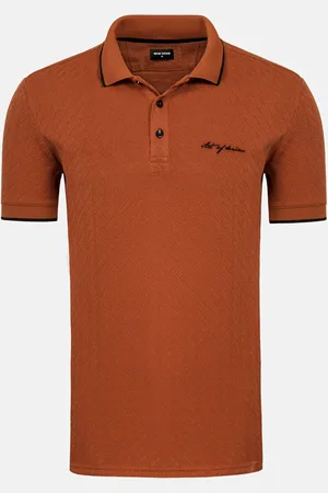 Wam Denim Violet Dark Orange Polo-2XL