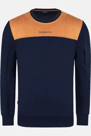 Wam Denim Emory Slim Fit Navy Sweater-2XL