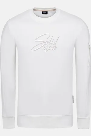 Wam Denim Ahmir White Crew Neck Sweater -2XL