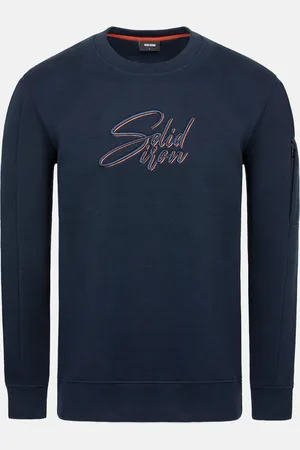 Wam Denim Ahmir Navy Crew Neck Sweater -2XL