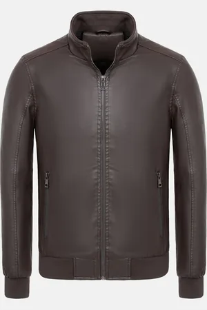 Wam Denim Ryker Slim Fit Brown Zomer Jassen-2XL
