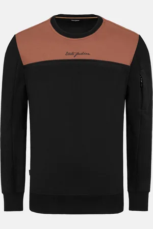Wam Denim Emory Slim Fit Black Sweater -2XL