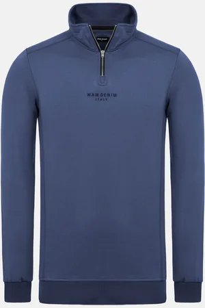 Wam Denim Akiwa Indigo High Neck Sweater -2XL