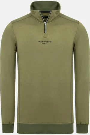 Wam Denim Akiwa Khaki High Neck Sweater -S