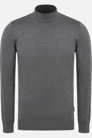 Wam Denim Saintes High Neck Grey Pullover -2XL