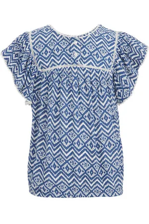 WE Fashion Meisjes blouse met dessin - Regular fit - - Viscose