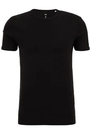 WE Fashion Heren T-shirt - Slim Fit - - Katoen