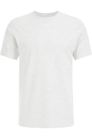 WE Fashion Heren T-shirt - Slim Fit - - Katoen