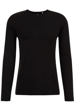 WE Fashion Heren T-shirt - Slim Fit - - Biologisch katoen