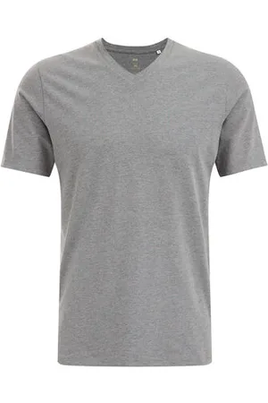 WE Fashion Heren T-shirt - Slim Fit - - Katoen