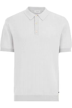 WE Fashion Van Gils - Heren fijngebreide polo - Regular fit - - Katoen