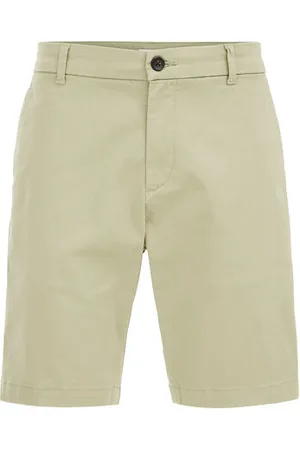 WE Fashion Heren regular fit chinoshort - Regular fit - - Katoen